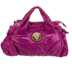 Gucci Fuchsia Satchel with Gold Accent